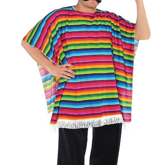 Multicolor Fiesta Mexican Serape - Picture 1 of 3